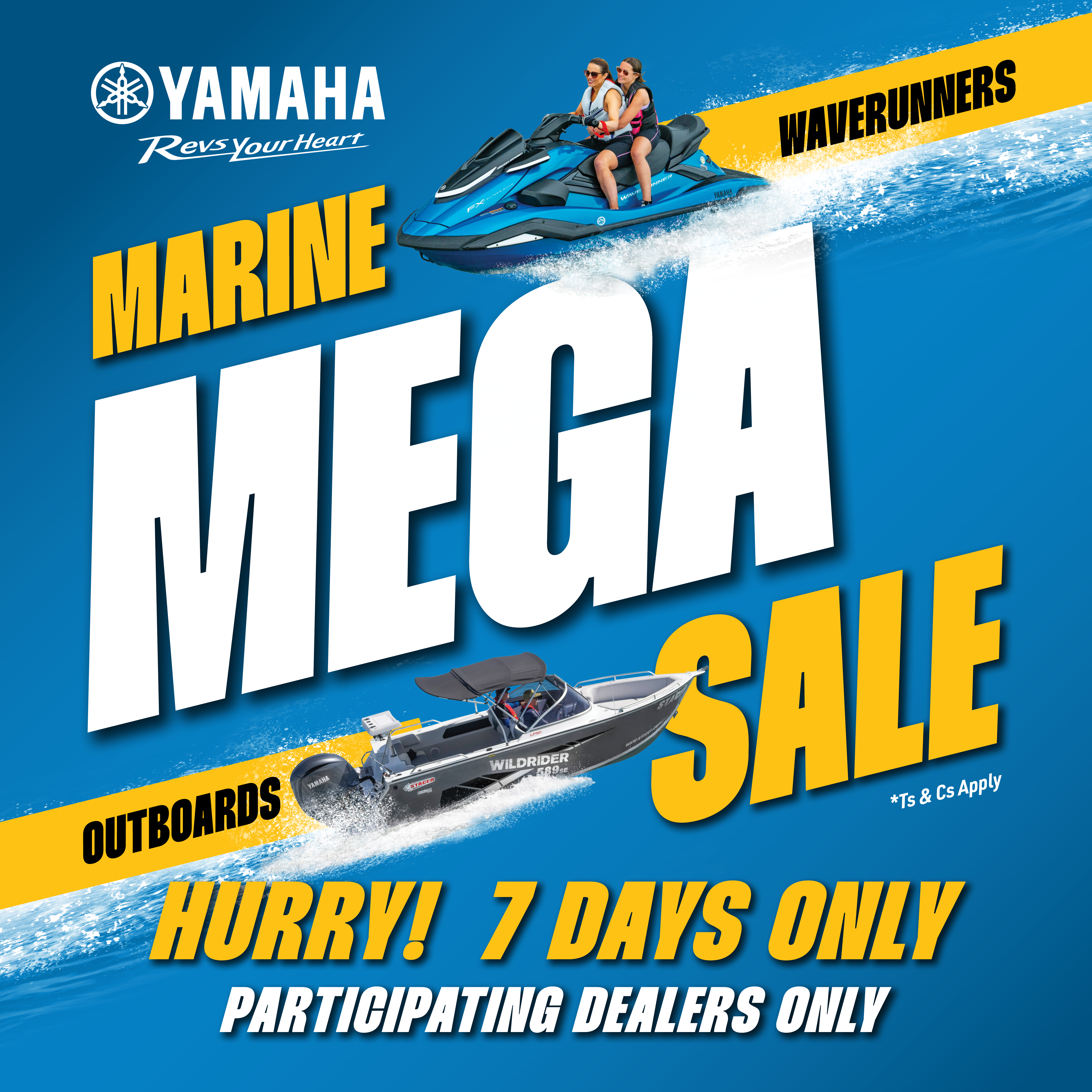 Yamaha Marine Mega Sale at Riverina Marine Centre