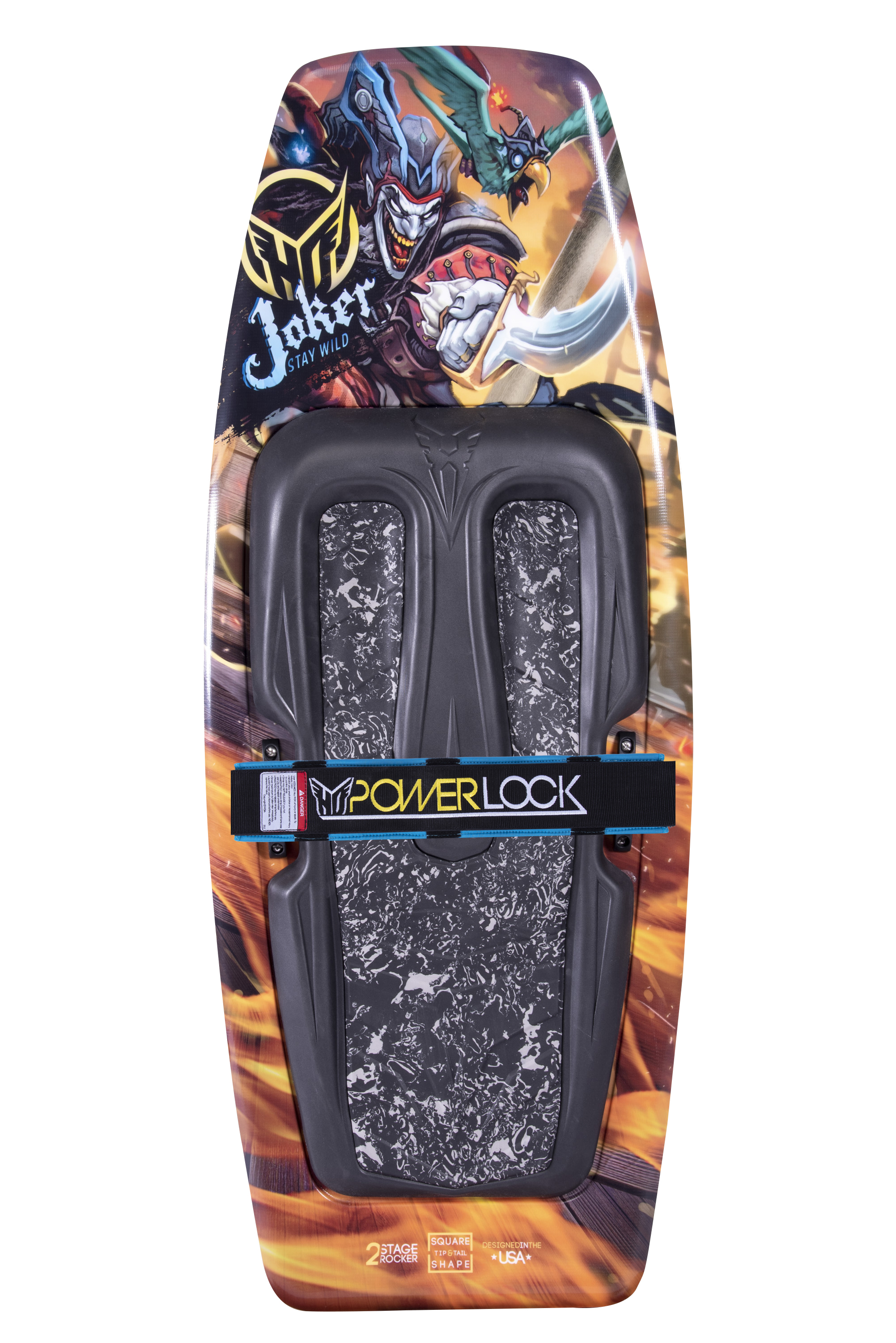 Joker kneeboard w Powerlock Strap