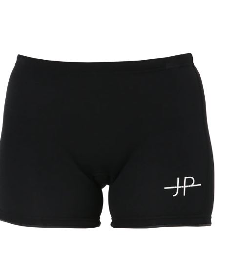 JP 5' Ladies neo black shorts