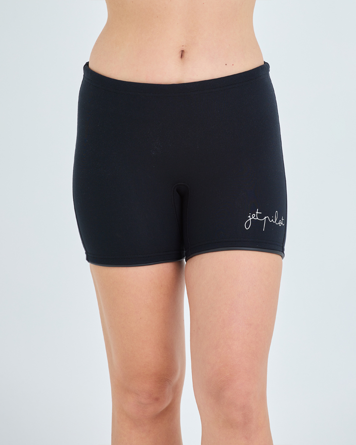 JP 5' Ladies neo black shorts