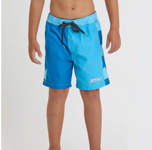 Slime Monster Youth Ls Boardshorts Blue